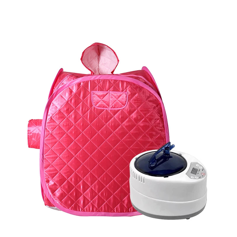 Portable Home Sauna Set – Full-Body Steam Spa with 3L Steamer