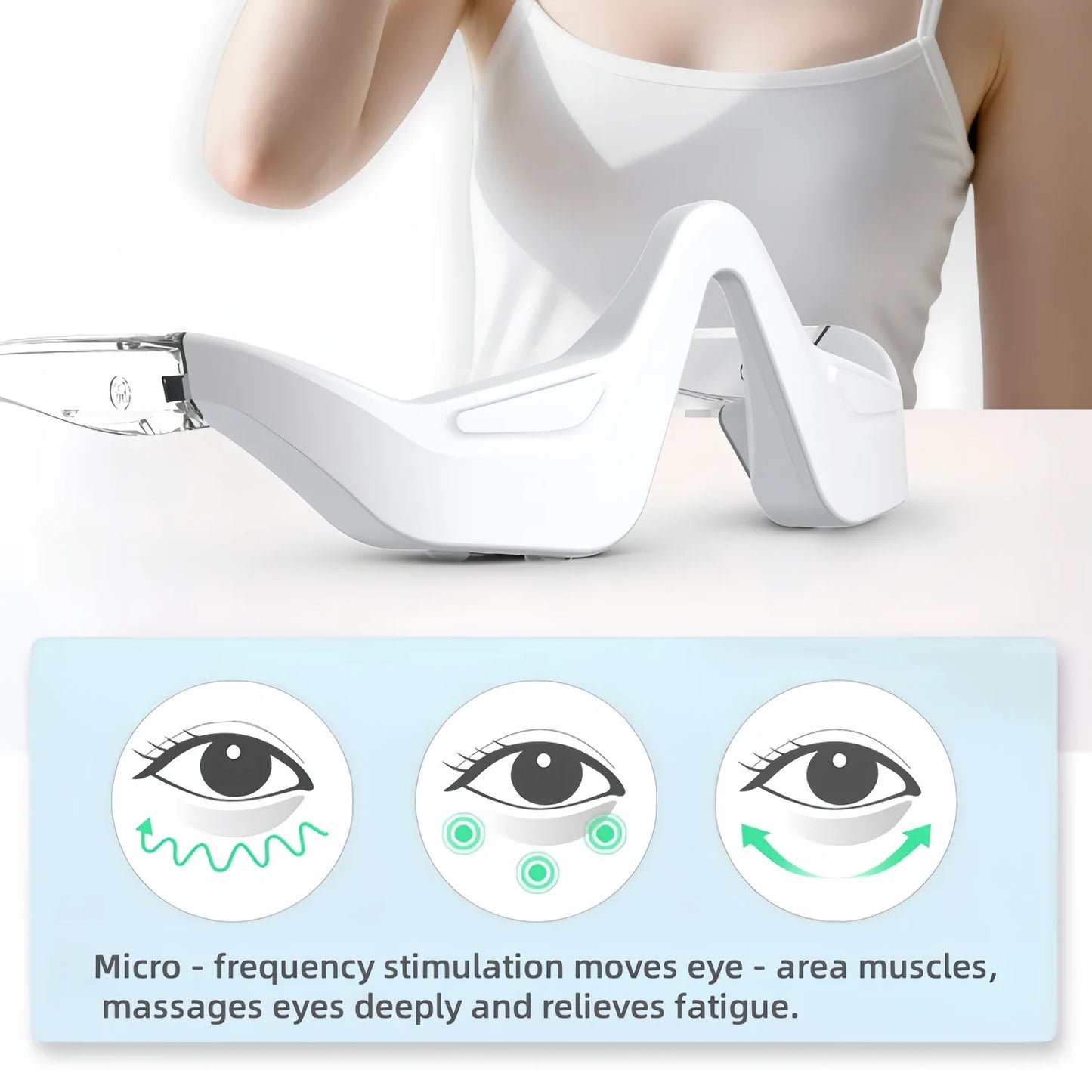 Red Light Therapy Glasses – Erase Dark Circles & Under-Eye Bags