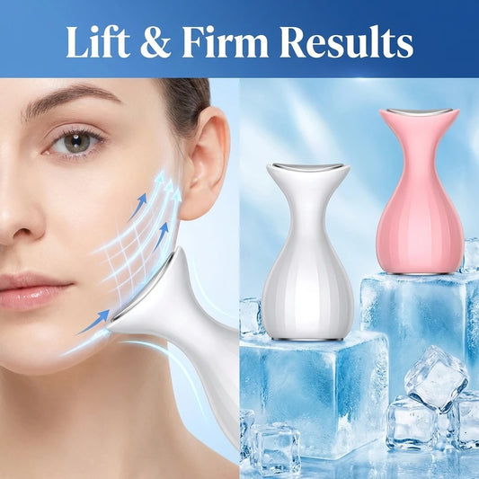 Cooling Facial Massager – Tighten Pores & Lift Skin Instantly