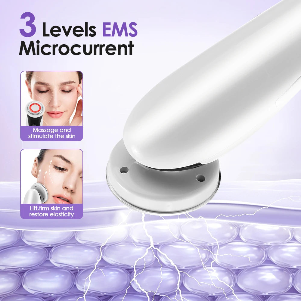 7-in-1 EMS Facial Beauty Massager – Lift, Tone & Glow