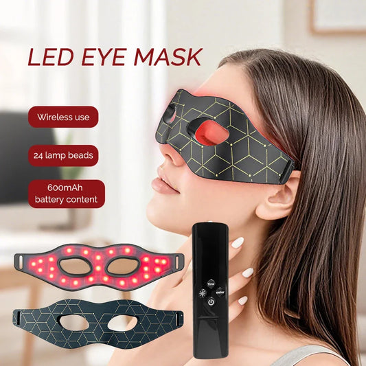 7-Color LED Photon Eye Mask – Fade Dark Circles & Rejuvenate