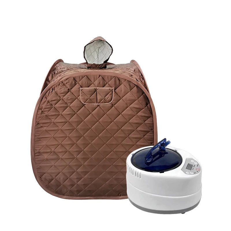 Portable Home Sauna Set – Full-Body Steam Spa with 3L Steamer