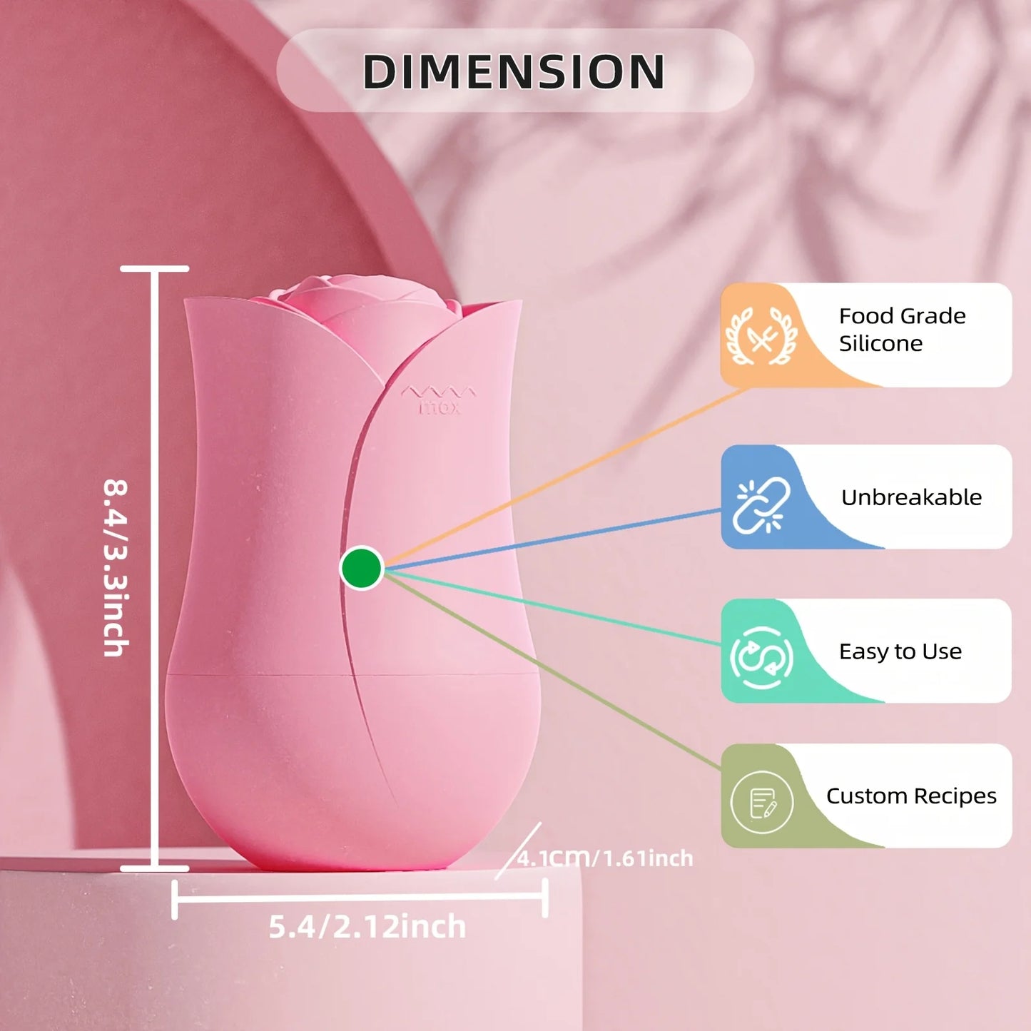 Facial Ice Roller – Cool, Firm & De-Puff Your Skin Daily