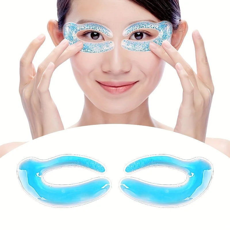 Cold & Hot Compress Gel Eye Patch – De-Puff, Brighten & Soothe