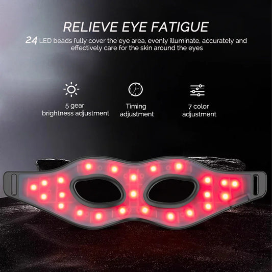 7-Color LED Photon Eye Mask – Fade Dark Circles & Rejuvenate