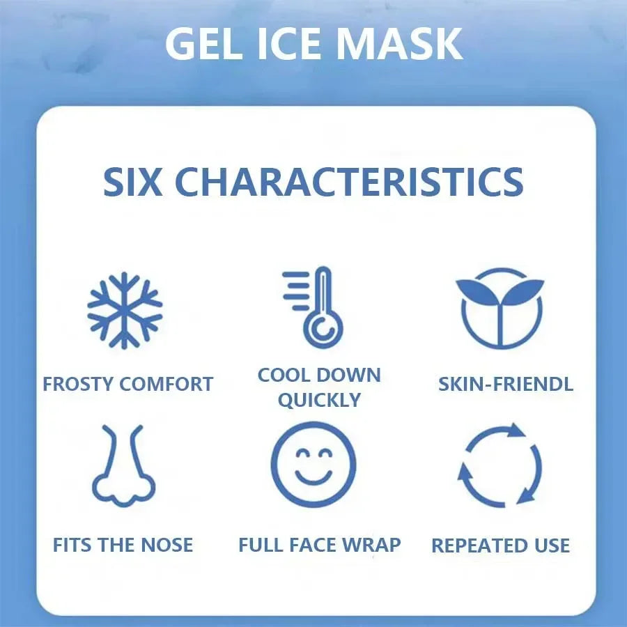 Hot & Cold Therapy Gel Face Mask – Firm, Soothe & Restore