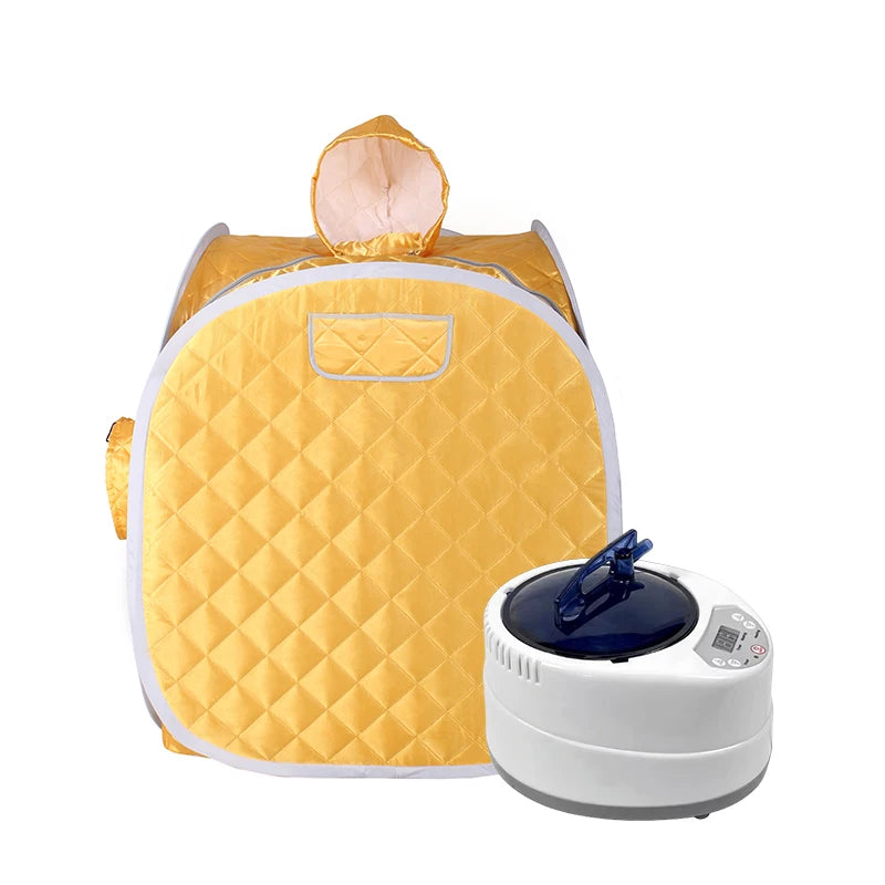 Portable Home Sauna Set – Full-Body Steam Spa with 3L Steamer