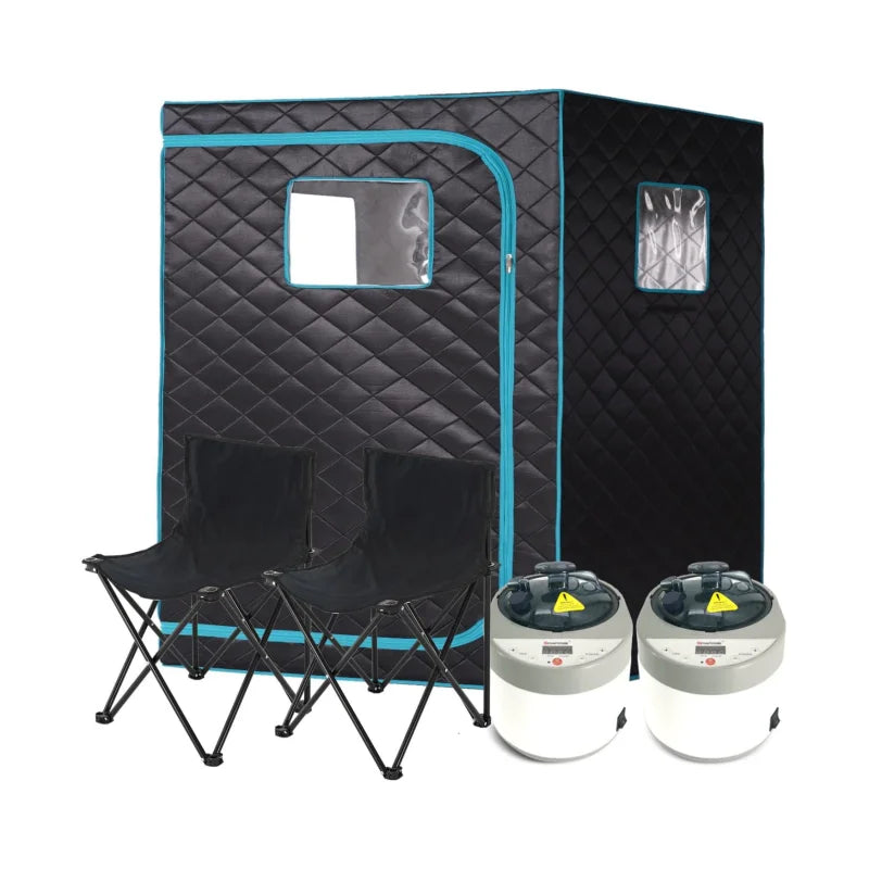 2-Person Home Steam Sauna Kit – Shared Spa Experience Anywhere