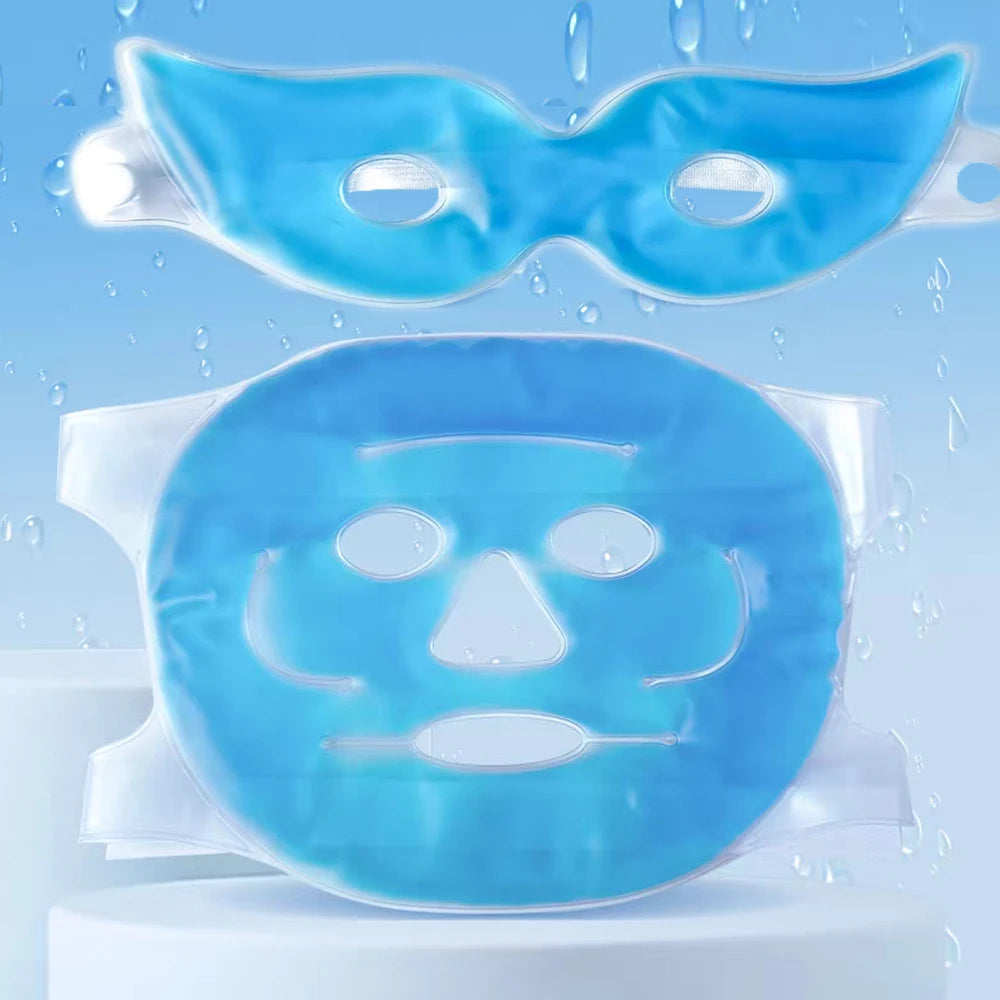Hot & Cold Therapy Gel Face Mask – Firm, Soothe & Restore