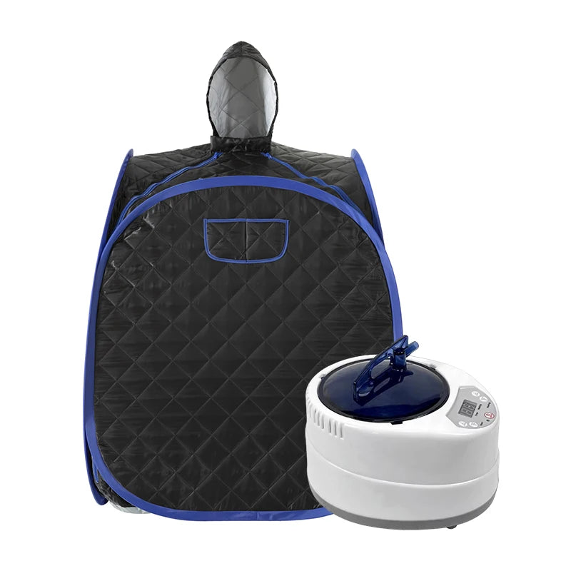 Portable Home Sauna Set – Full-Body Steam Spa with 3L Steamer