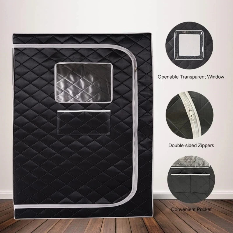 2-Person Home Steam Sauna Kit – Shared Spa Experience Anywhere