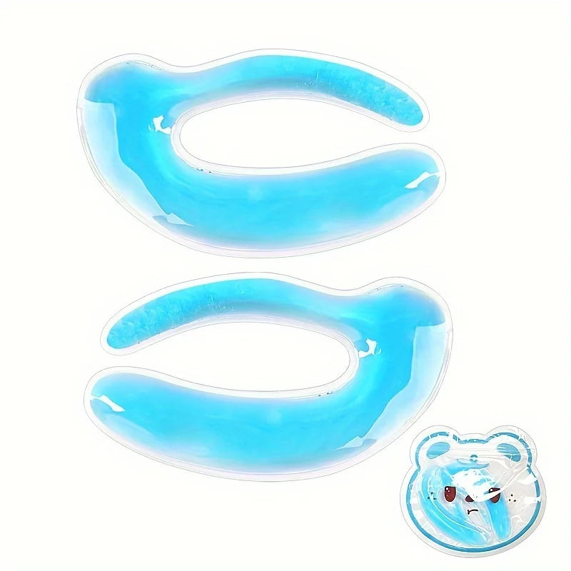 Cold & Hot Compress Gel Eye Patch – De-Puff, Brighten & Soothe
