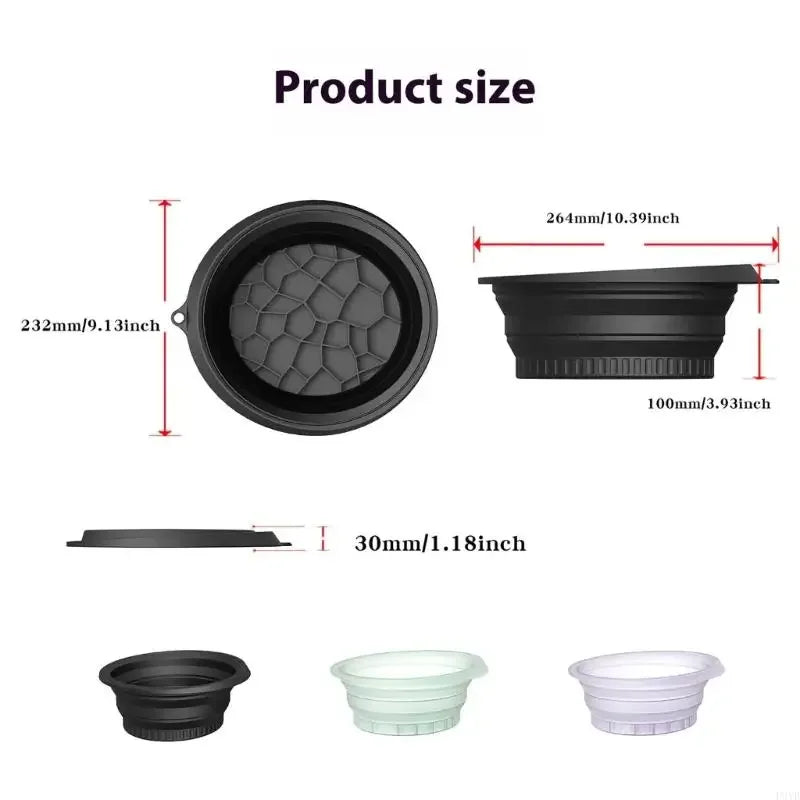 Foldable Ice Bath Bowl for Face – De-Puff & Glow Anywhere