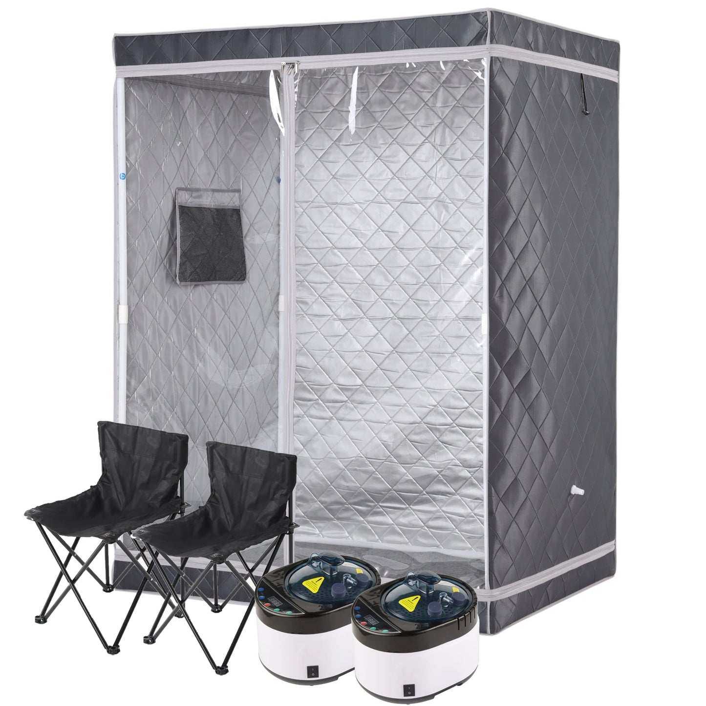 2-Person Home Steam Sauna Kit – Shared Spa Experience Anywhere