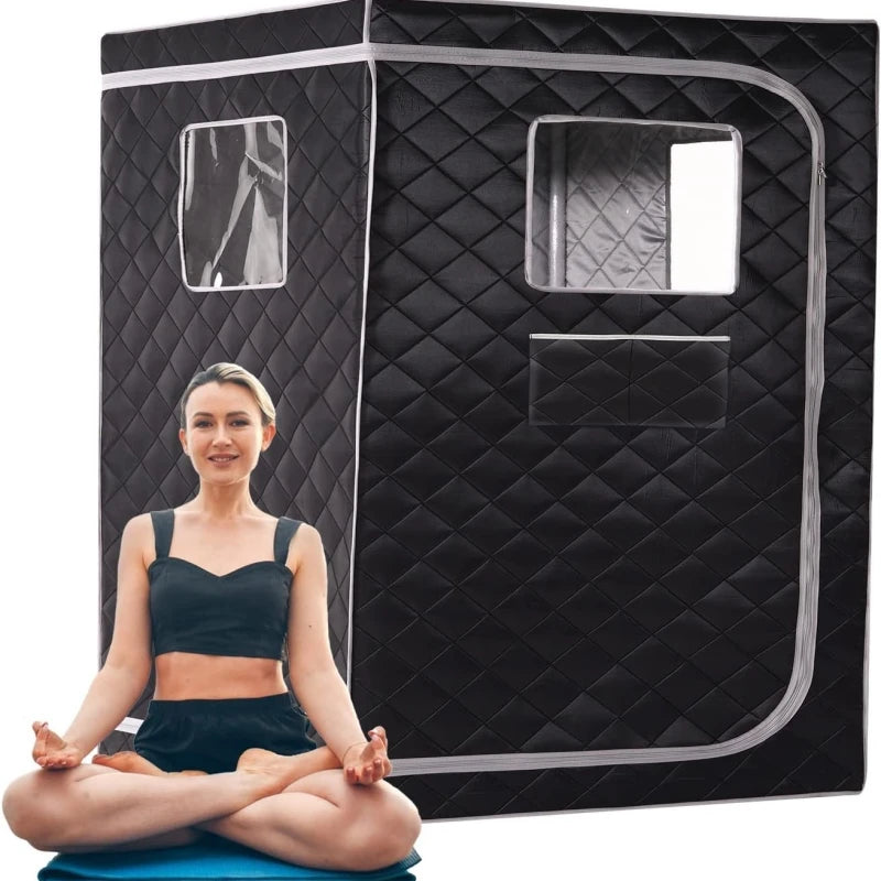 2-Person Home Steam Sauna Kit – Shared Spa Experience Anywhere