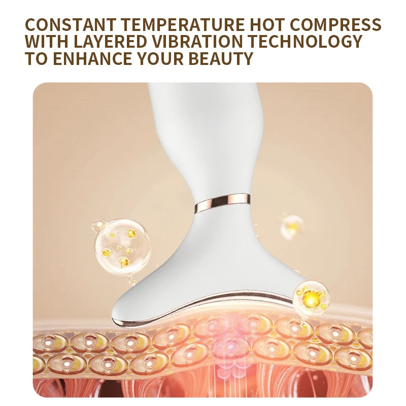 7-Color LED Face & Neck Massager – Firm, Lift & Brighten